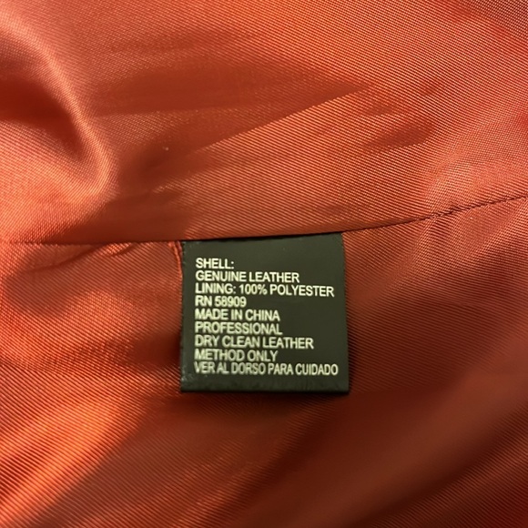 Antonio Melani Rust Red Dress in 100% Suede - Picture 10 of 14